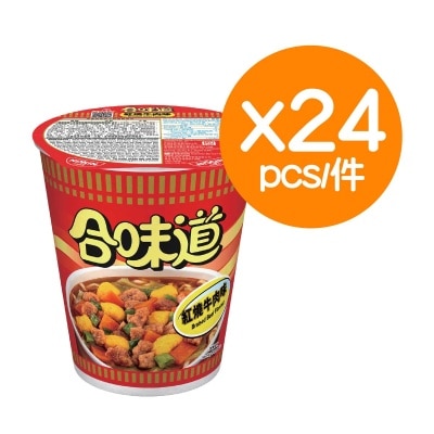 合味道杯麵 -紅燒牛肉味(24個)