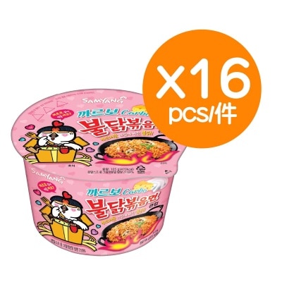 SAMYANG Hot Chicken Carbonara Flv Ramen Bowl (16pcs)