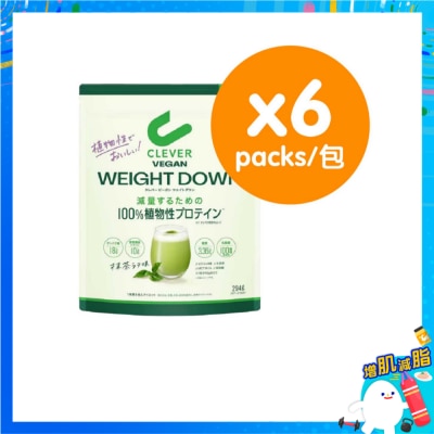 CLEVER - Clever減重蛋白（抹茶拿鐵味）x6