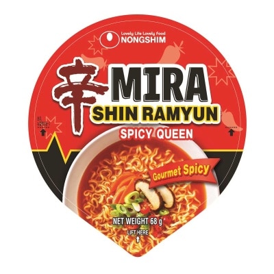NONG SHIM K-pop Demon Hunters Shin Cup Noodle (gourment Spicy)