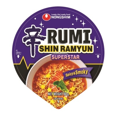 NONG SHIM K-pop Demon Hunters Shin Cup Noodle (spicy & Smoky)