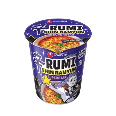 NONG SHIM K-pop Demon Hunters Shin Cup Noodle (spicy & Smoky)