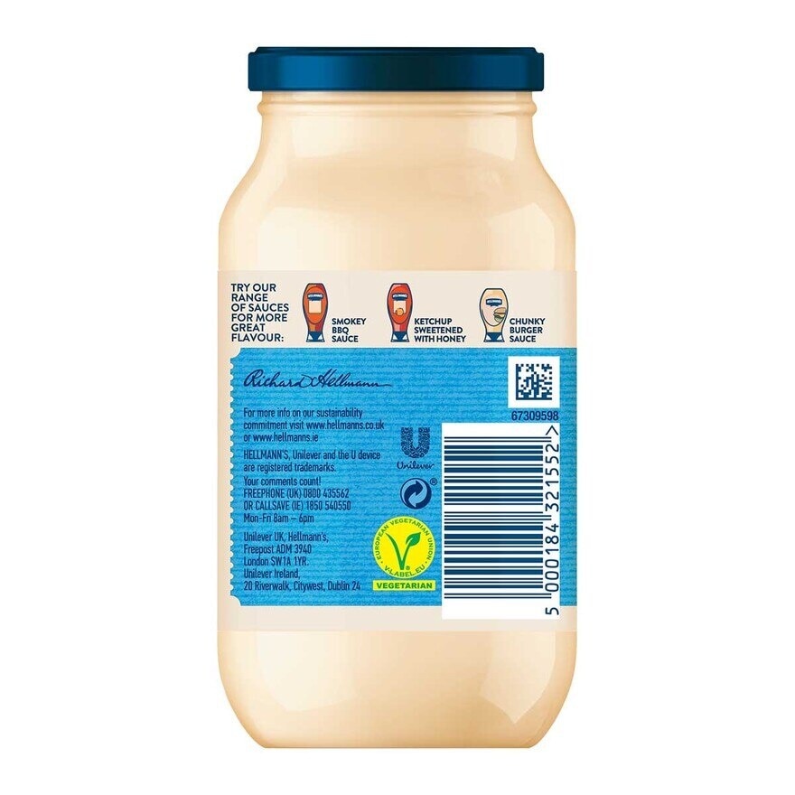 HELLMANN'S Light Reduced Cal Mayonnaise