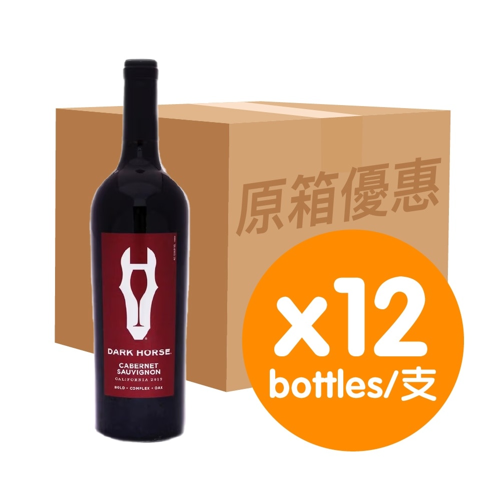 美國黑馬酒莊 美國黑馬酒莊 經典赤霞珠紅酒(原箱)