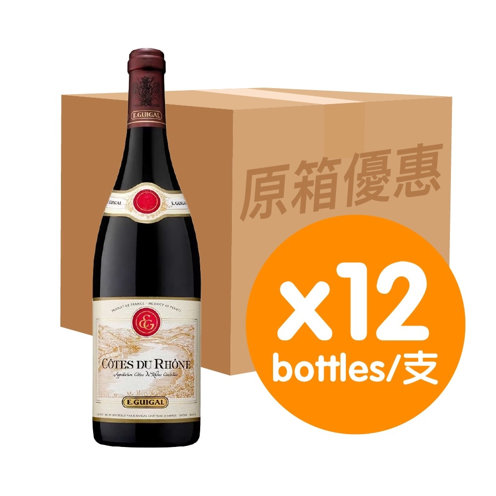 吉佳樂世家 吉佳樂世家 隆河丘紅酒 (原箱)