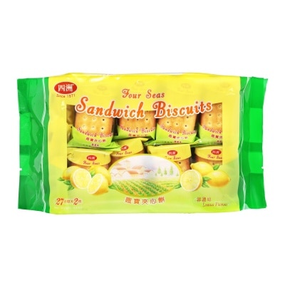 FOUR SEAS Sandwich Biscuits Lemon Flv