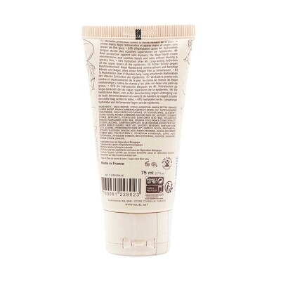 NAJEL Organic Moisturizing Hand And Nail Cream Apricot, Castor Oil And Prickly Pear