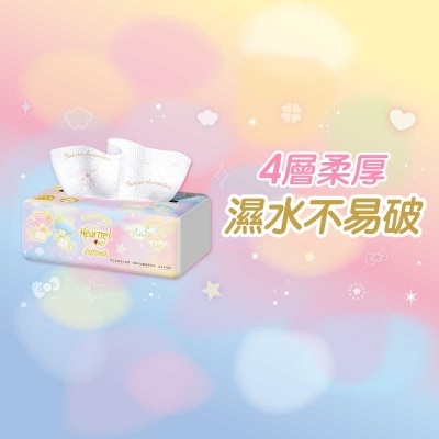 HEARTTEX Sanrio 3ply Facial Tissue 5s