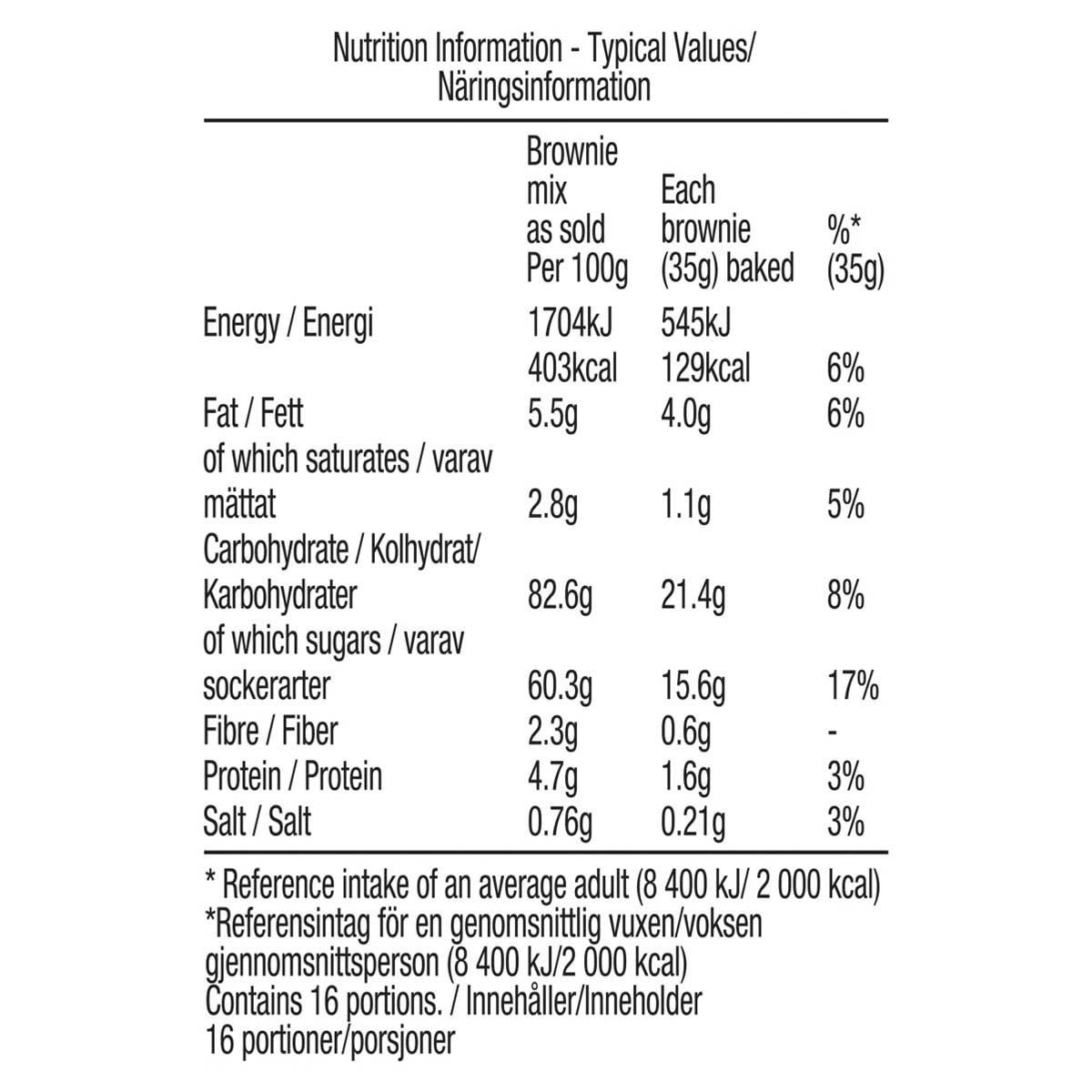 BETTY CROCKER Fudge Brownie image