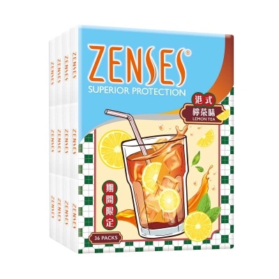 ZENSES 4-ply Handkerchiefs 36s - Hk Classic Lemon Tea Scent