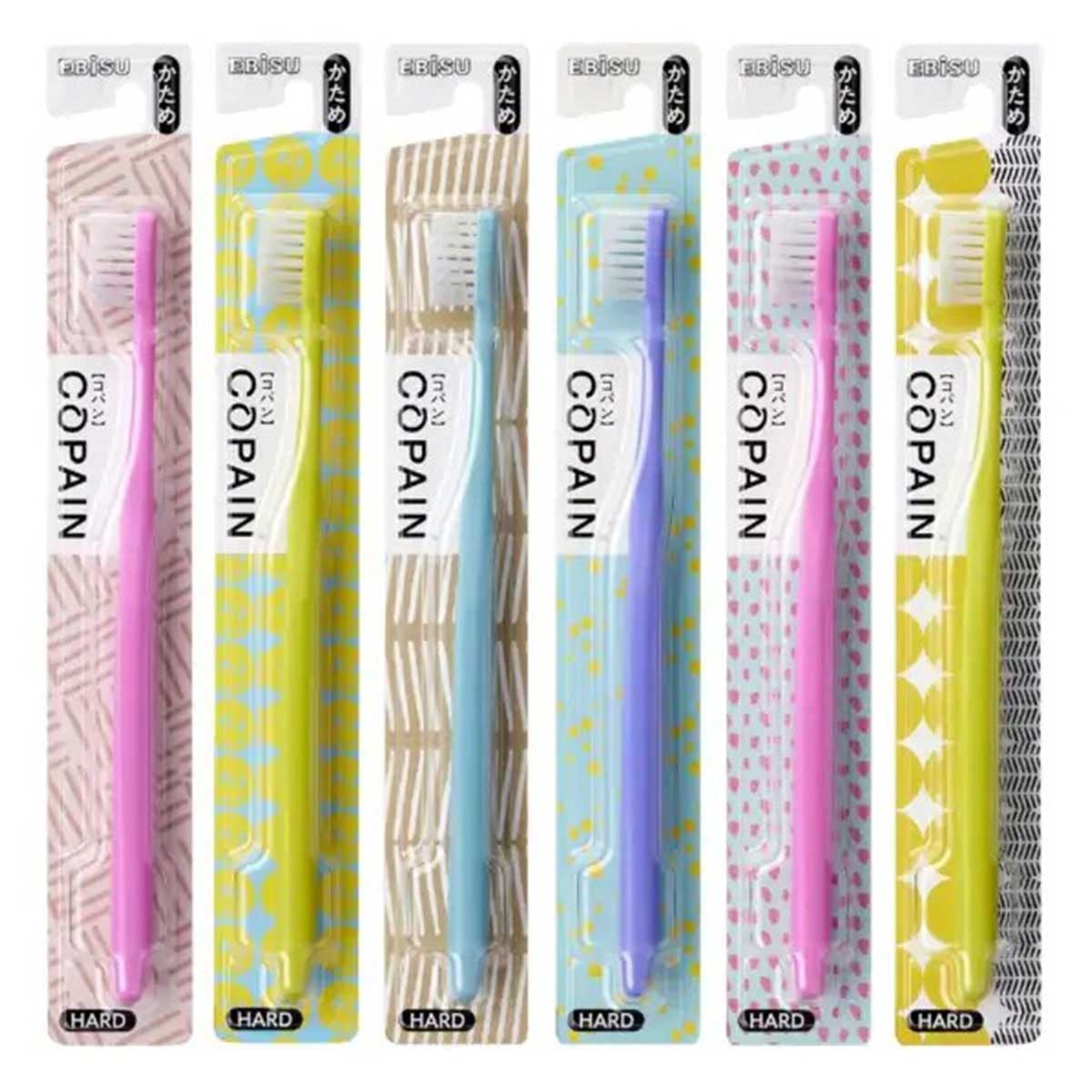 惠百施 Ebisu Ｃｏｐａｎ牙刷硬毛（顏色隨機）