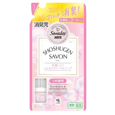 爽花蕾 消臭元savon軟綿柔花皂香補充裝