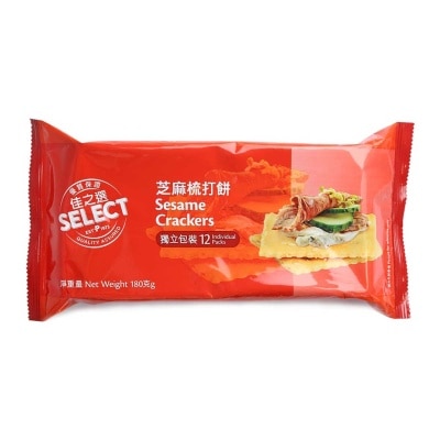 SELECT佳之選 芝麻梳打餅 (新舊包裝隨機發貨)