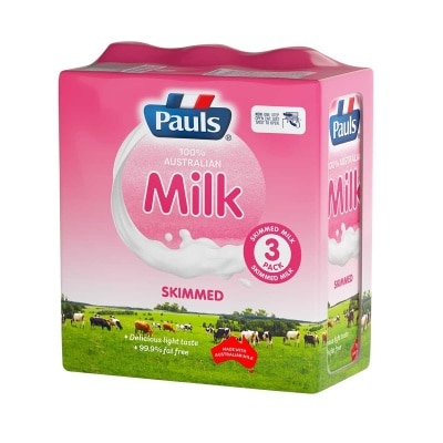 PAULS Pauls Skimmed Milk Uht Export 4x3x1l