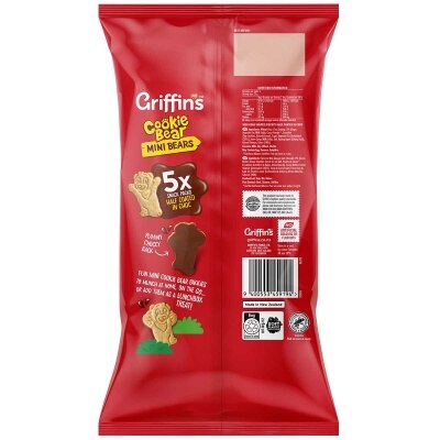 GRIFFIN'S Mini Bears Choc Biscuit -multipack
