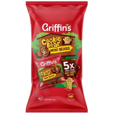 GRIFFIN'S Mini Bears Choc Biscuit -multipack
