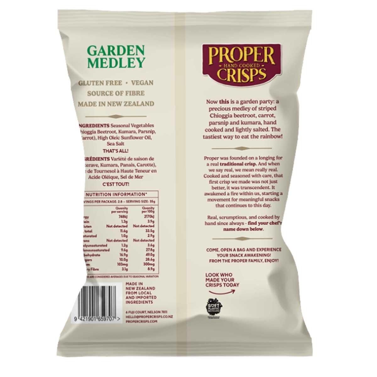 PROPER CRISPS 綜合蔬菜片 image