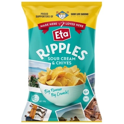 ETA 酸忌廉香蔥味波紋薯片 image
