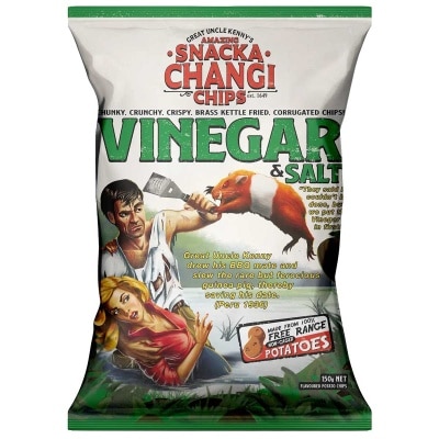 SNACKACHANGI - 鹽醋味薯片