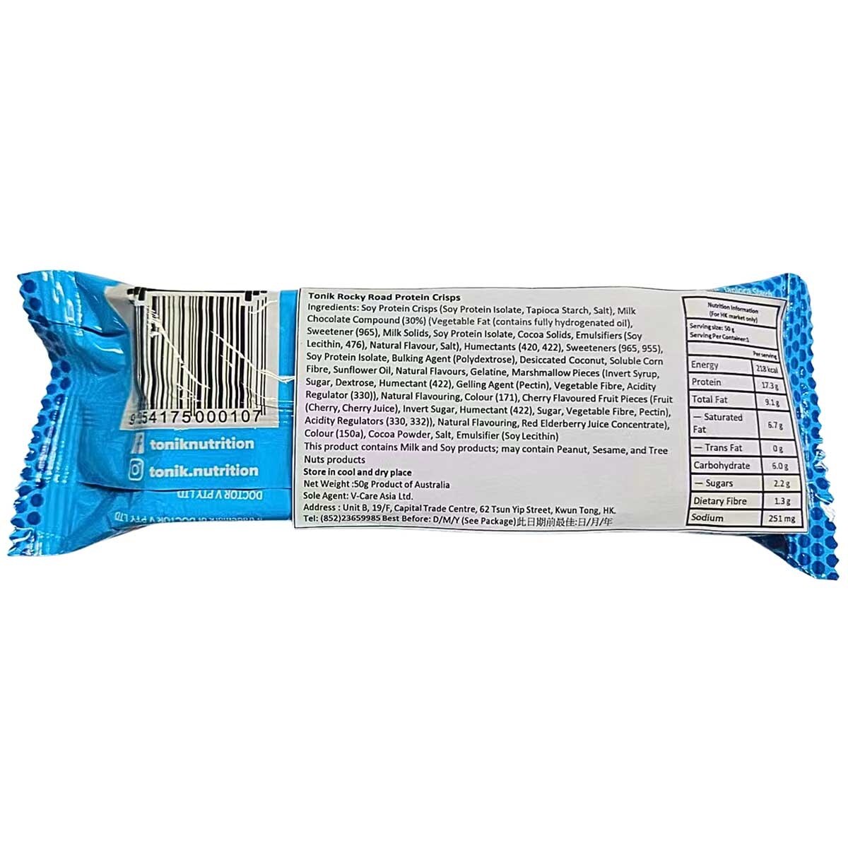 TONIK High Protein Crisp Rocky Road image