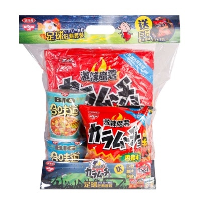 NISSIN Koikeya Karamucho Football Fever Set