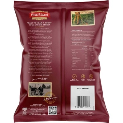 HEARTLAND 楓糖煙肉味厚切薯片 image