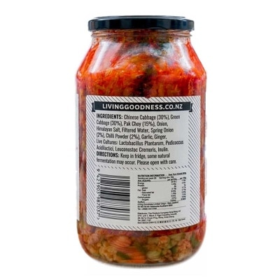 LIVING GOODNESS Sum Yum Kimchi (pak Choy) (chilled 0 4°c) image