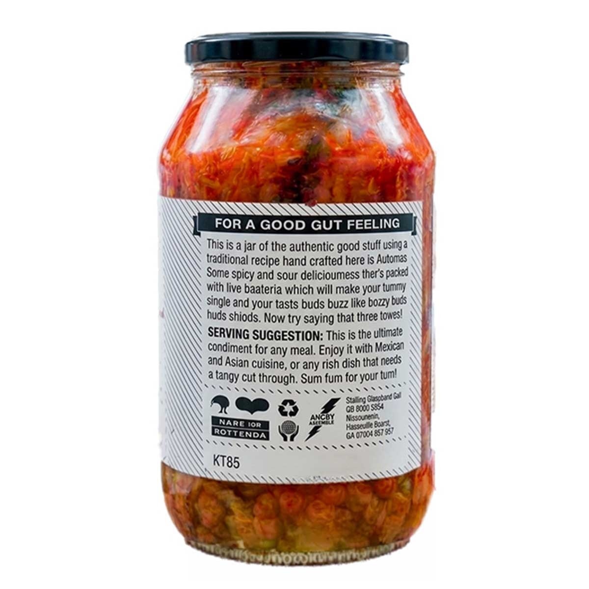 LIVING GOODNESS Sum Yum Kimchi (pak Choy) (chilled 0 4°c) image