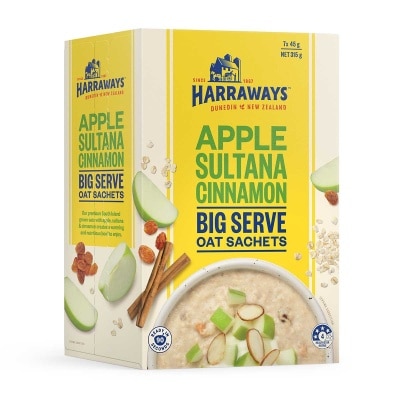 HARRAWAYS Harraways Oat Sachet Apple Sultana Cinnamon 315g image