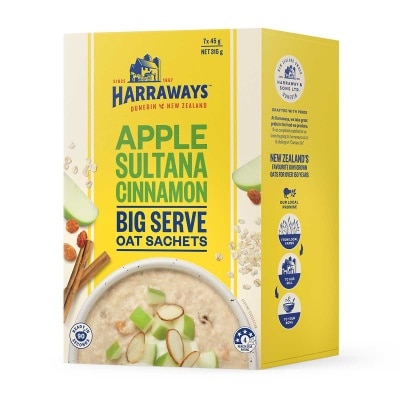 HARRAWAYS Harraways Oat Sachet Apple Sultana Cinnamon 315g image