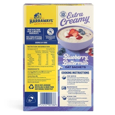 HARRAWAYS Harraways Oat Sachet Extra Creamy Sea Salt Caramel 350g image