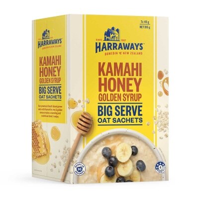 HARRAWAYS 卡瑪希蜂蜜黃金糖漿即食燕麥片 image