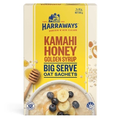 HARRAWAYS 卡瑪希蜂蜜黃金糖漿即食燕麥片 image