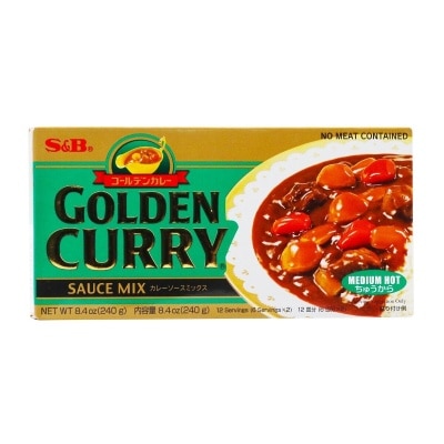 S&B Golden Jumbo Curry Med Hot