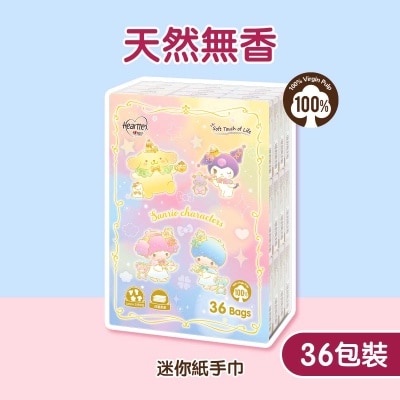 心相印 - Sanrio 迷你紙手巾 36包裝