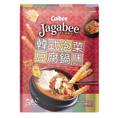 卡樂B 卡樂b宅卡b薯條(韓式泡菜豆腐鍋味)企身袋裝