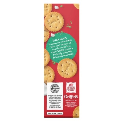 GRIFFIN'S Snax Minis S.c. & Chives Crackers