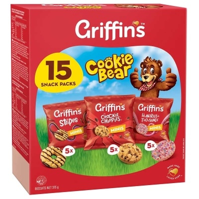 GRIFFIN'S Cookie Bear Snack Pack 15s