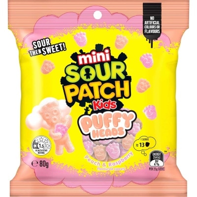 SOUR PATCH Kids Mini Puffy Heads image