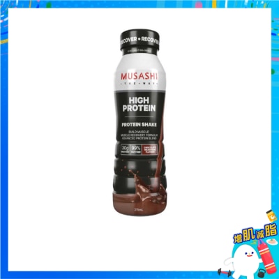MUSASHI Musashi 高蛋白朱古力奶昔 375ml ( 蛋白奶昔) image