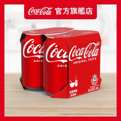 可口可樂 汽水4罐裝 image