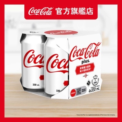 加系可口可樂膳食纖維無糖汽水4罐裝