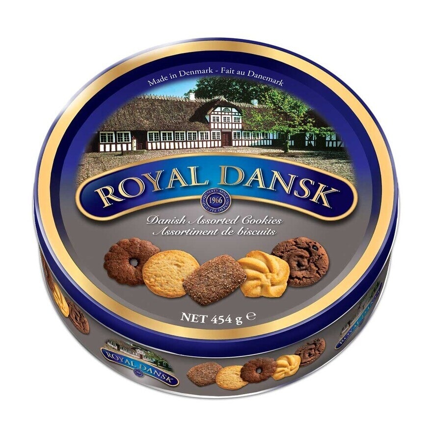 ROYAL DANSK Danish Assorted Cookies Tin