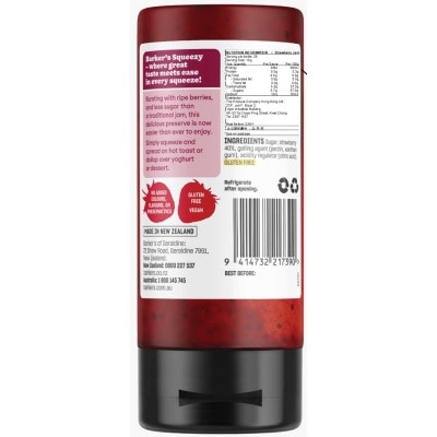 BARKER'S Strawberry Fruit Squeezy Jam image