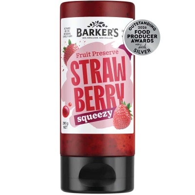 BARKER'S Strawberry Fruit Squeezy Jam image