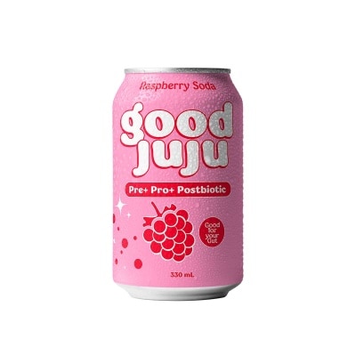 GOOD JUJU Raspberry Flavoured Soda image