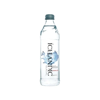 ICELANDIC GLACIAL Natural Spring Sparkling Water Glass Bottle image