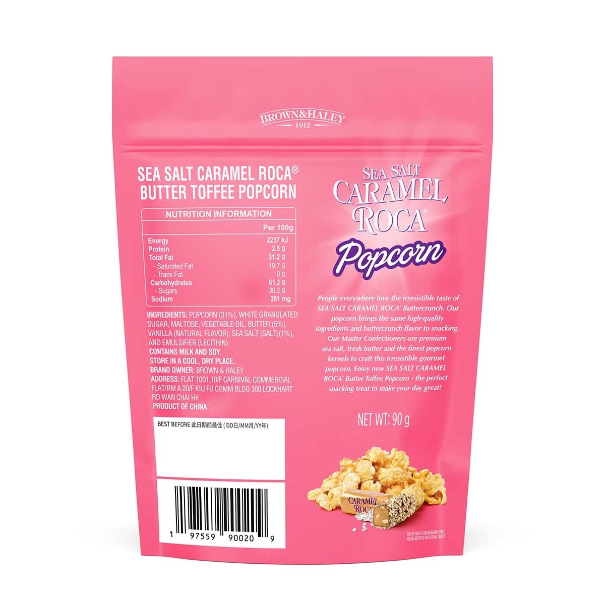 ROCA Sea Salt Caramel Flv Popcorn image