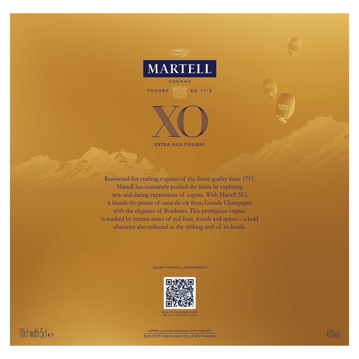 馬爹利 XO干邑特別版連酒辨 image