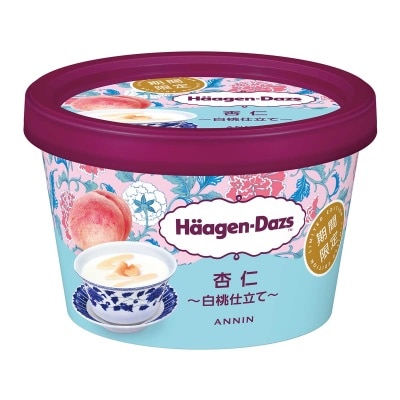 哈根達斯 杏仁白桃雪糕迷你杯 image